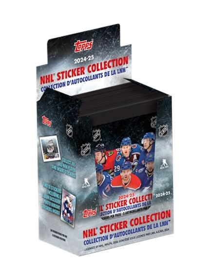 2024/25 Topps NHL Hockey Sticker Collection 16-Box Case | DA Card