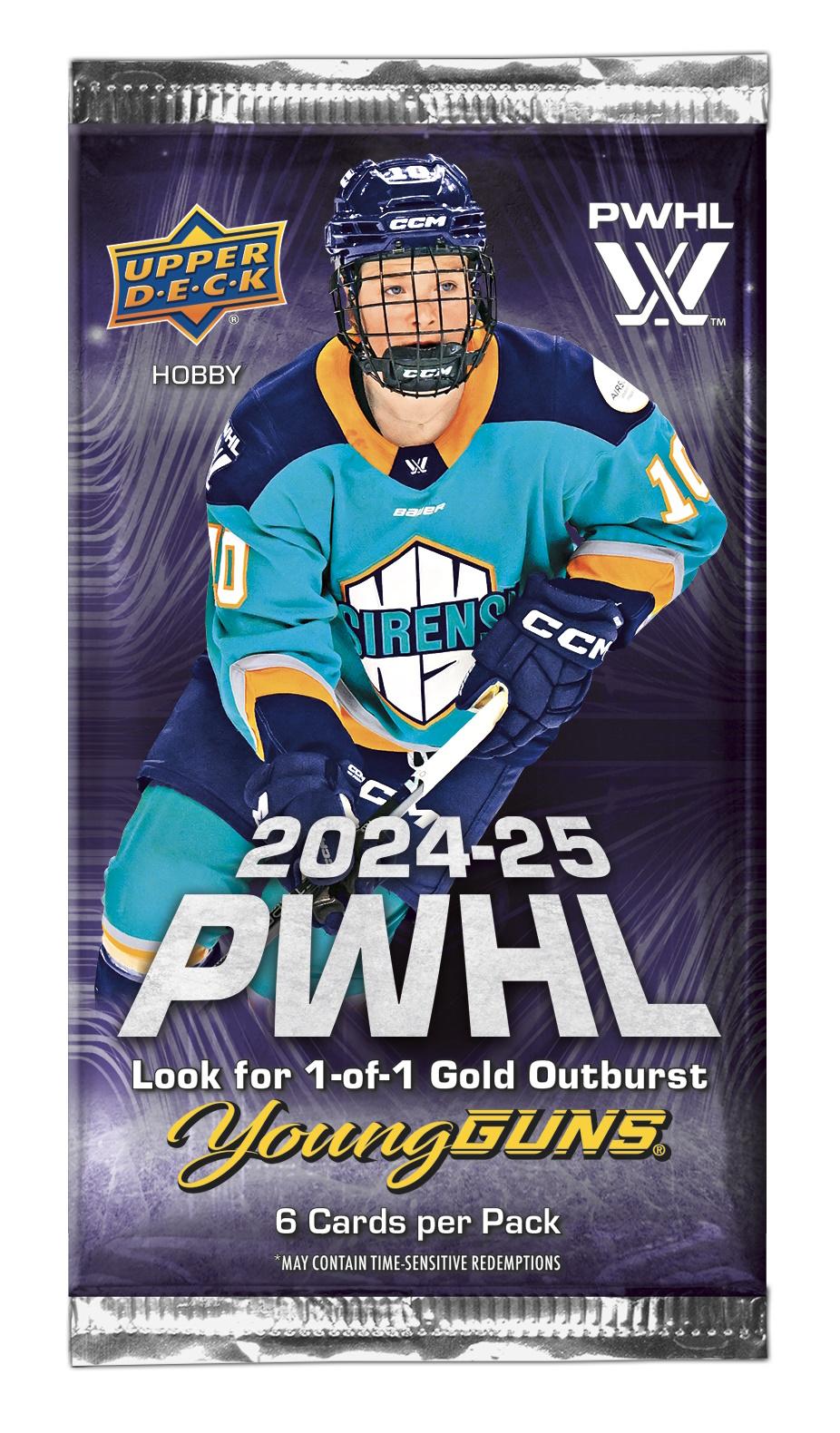 2025 Upper Deck PWHL Hockey Hobby Pack | DA Card World