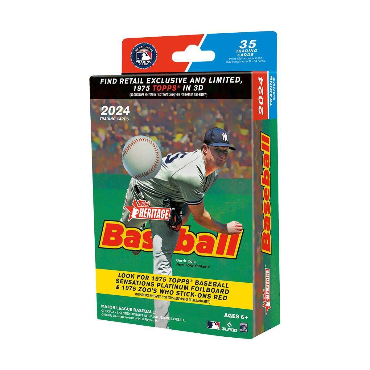 2024 Topps Heritage Baseball Hanger Box | DA Card World