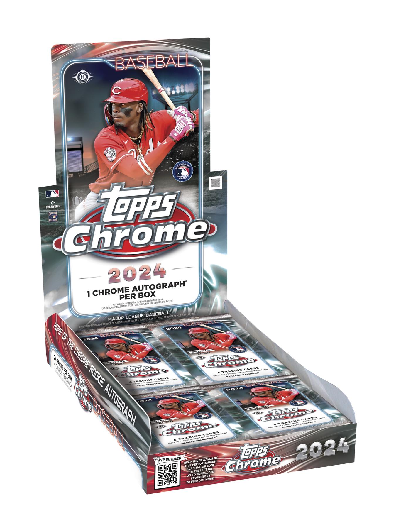 DACW + PSA National 2024 Topps Chrome Baseball 6-Box - 30-Spot Pick ...