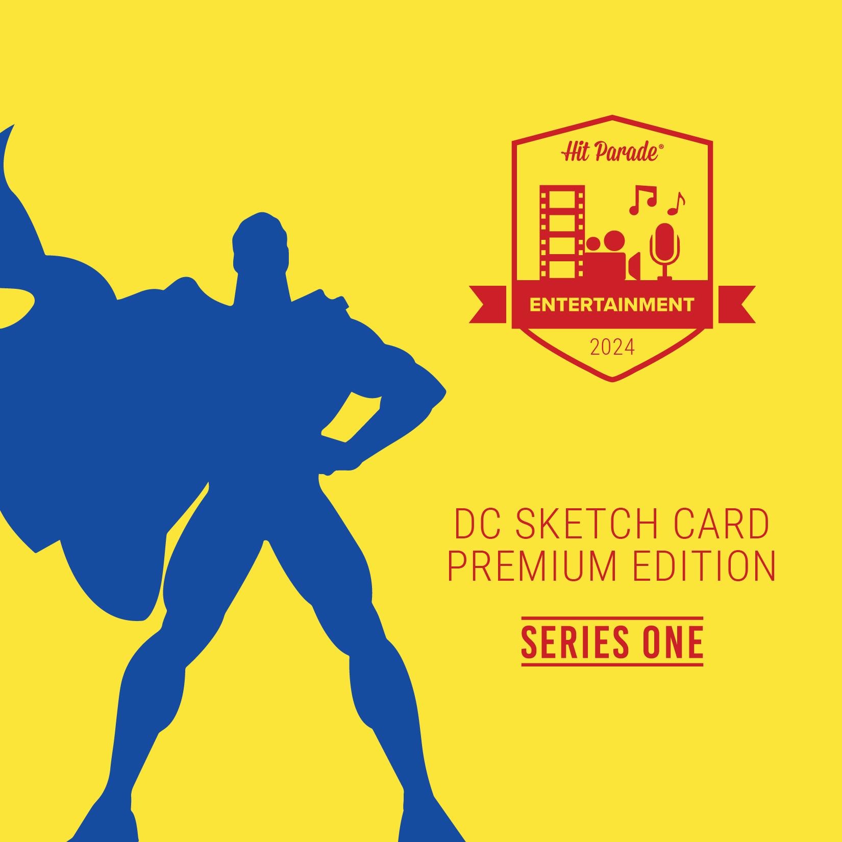 2024 Hit Parade DC Sketch Card Premium Edition Series 1 Hobby Box DA