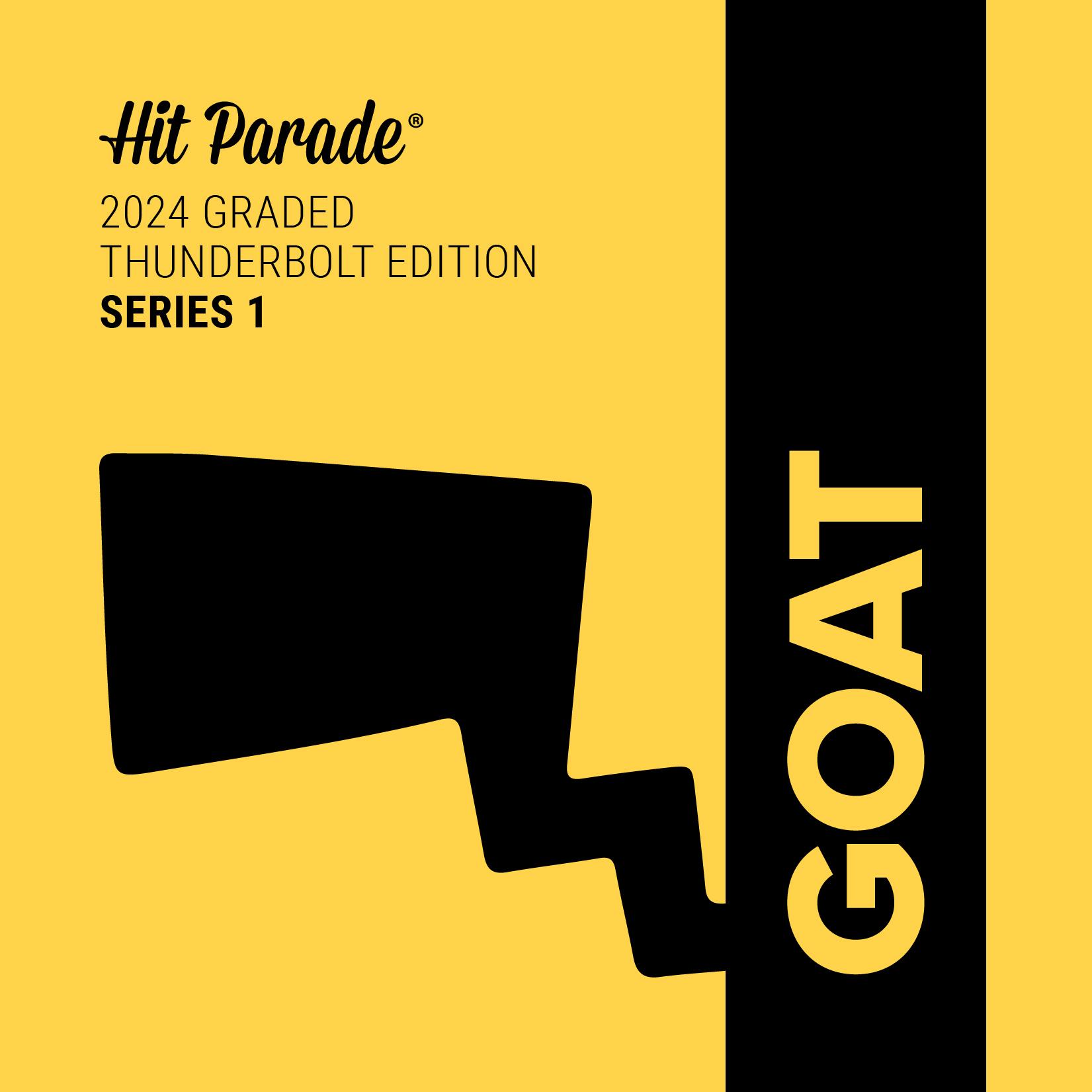 2024 Hit Parade Gaming GOAT Thunderbolt Edition Series 1 Hobby Box DA   2024 Goat Thunderbolt Edition Series 1 Web 