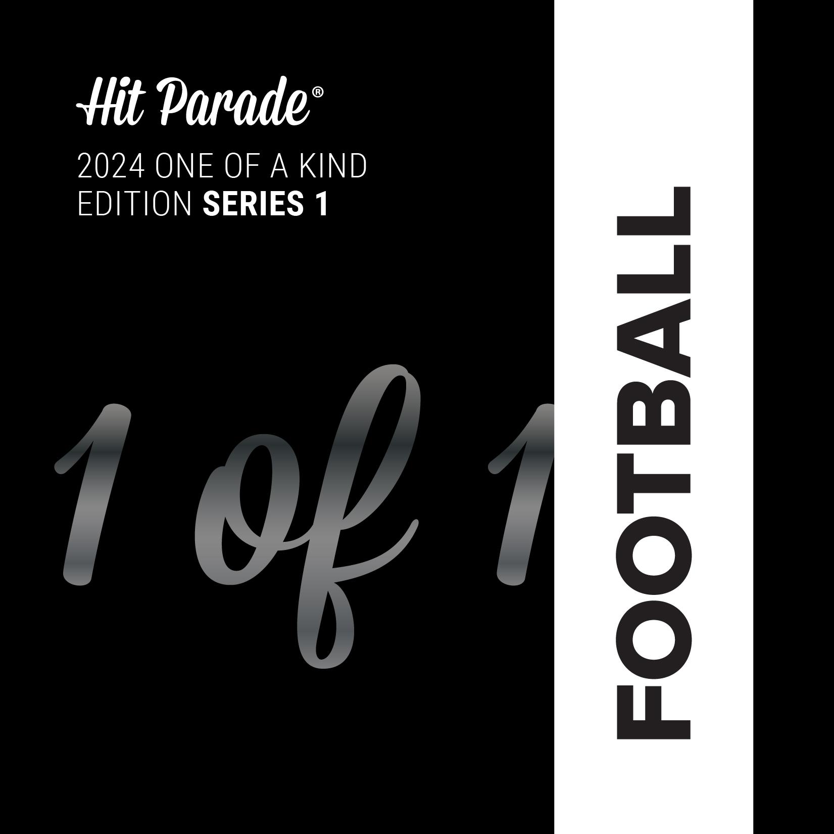 2024 Hit Parade Football Card One Of A Kind Series 1 Hobby Box DA Card World