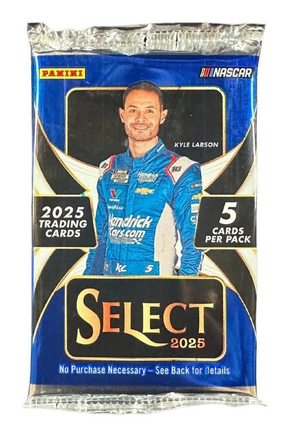 2025 Panini Select NASCAR Racing Hobby Pack | DA Card World