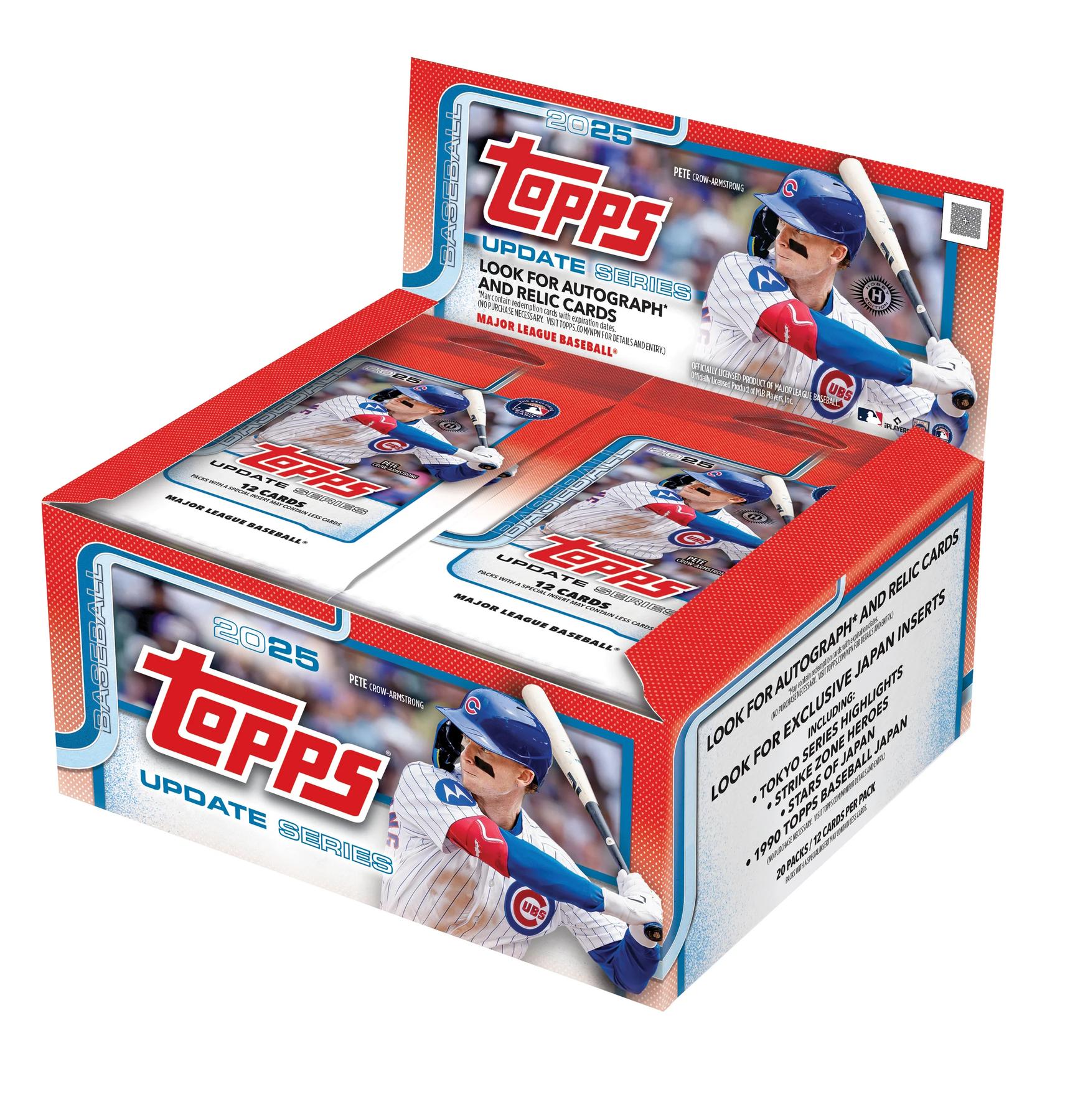 2025 Topps Update Series Baseball Japan Edition Box | DA Card World