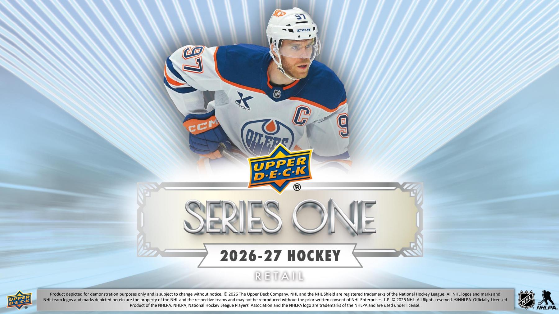 2026/27 Upper Deck Series 1 Hockey Blaster 20-Box Case (Presell