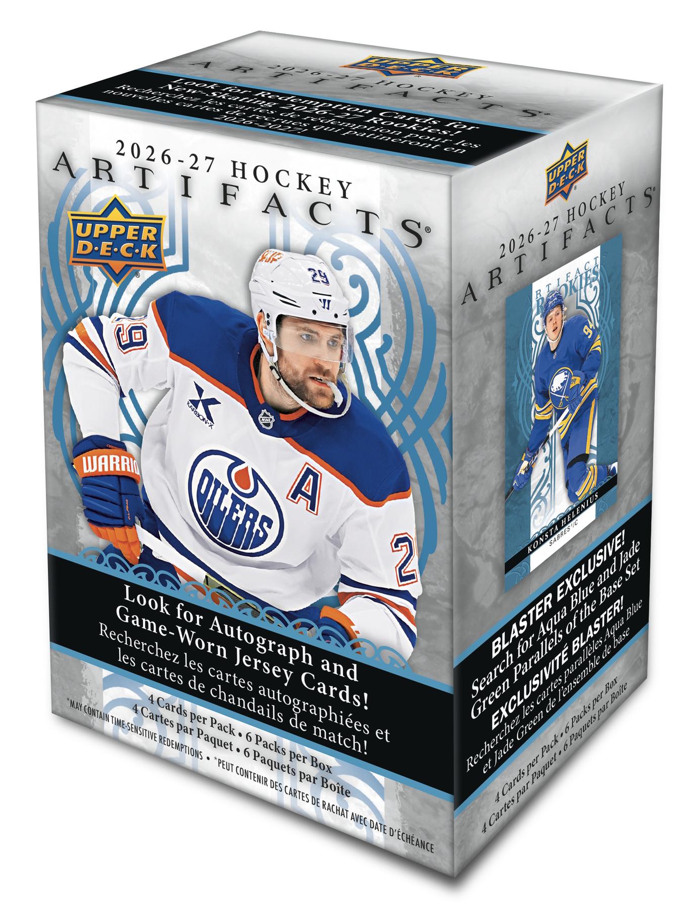 2026/27 Upper Deck Artifacts Hockey Blaster 20-Box Case (Presell