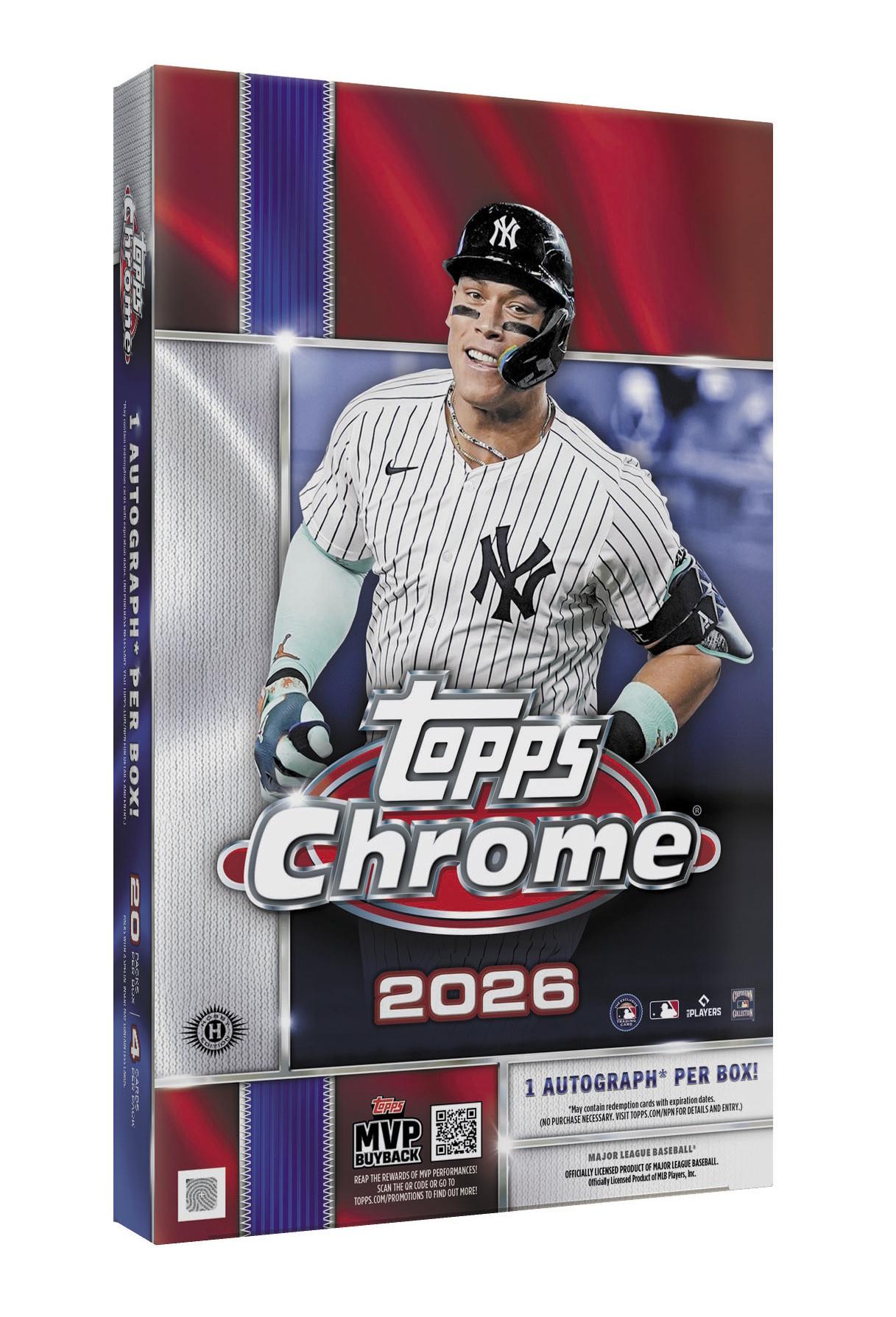 2026 Topps Chrome Baseball Hobby Box (Presell) | DA Card World