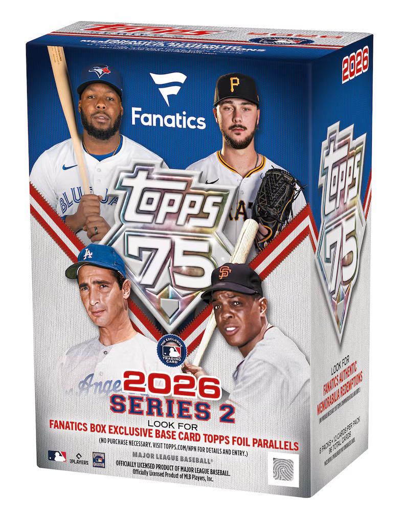 2026 Topps Series 2 Baseball Fanatics Blaster Box | DA Card World