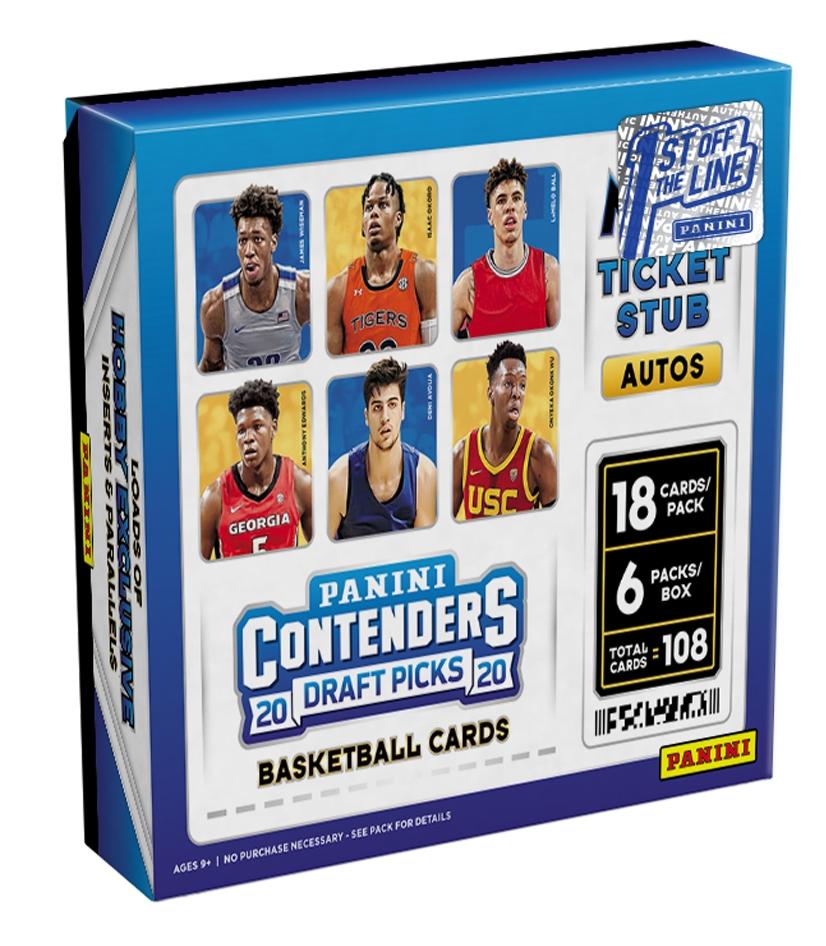 2020/21 Panini Contenders Draft FOTL 1st Off The Line Basketball Hobby ...