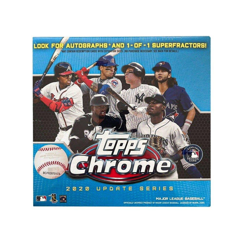 2020 Topps Chrome Update Baseball Mega Box (Blue) | DA Card World