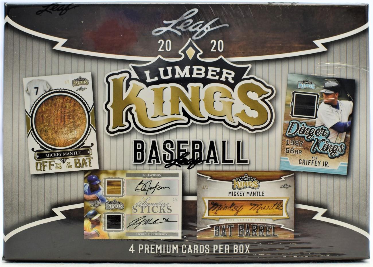 2020 Leaf Lumber Kings Baseball Hobby Box DA Card World