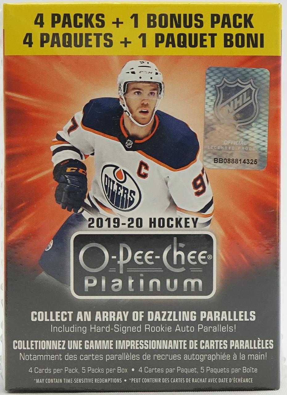 2019/20 Upper Deck O-Pee-Chee Platinum Hockey 5-Pack Blaster Box | DA ...