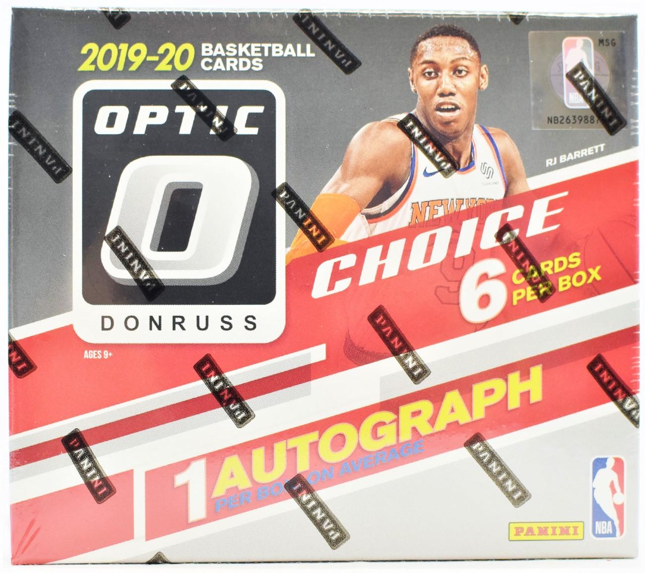 2019/20 Panini Donruss Optic Choice Basketball Hobby Box | DA Card