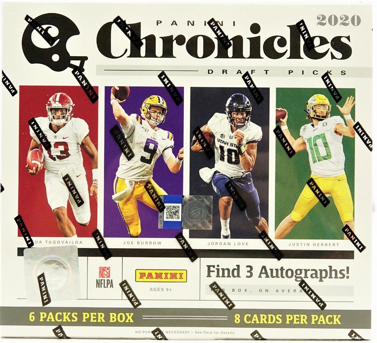 2020 PANINI CHRONICLES DRAFT PICKS FOOTBALL