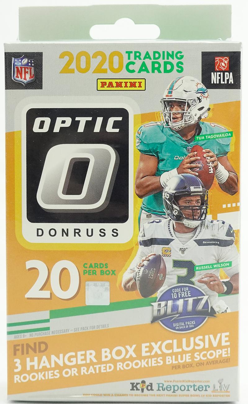 2021 Panini Nfl Donruss Optic Football Trading Card Mega Box : Target