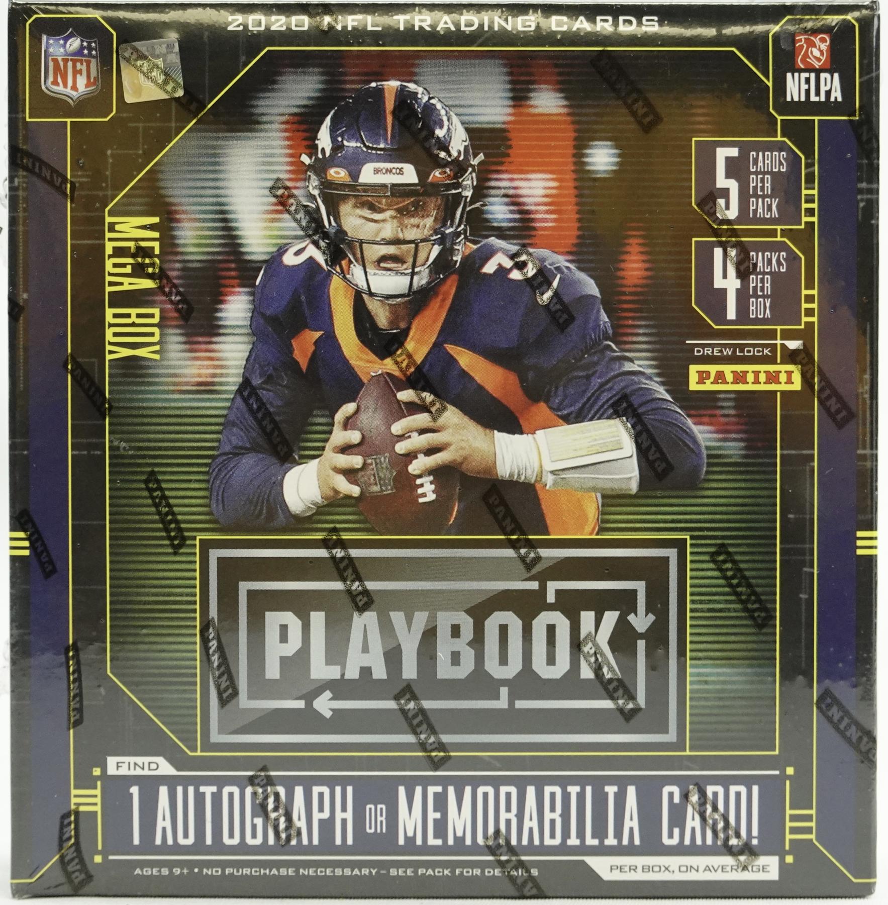 2018 Panini Playbook Football 4-Pack Blaster Box