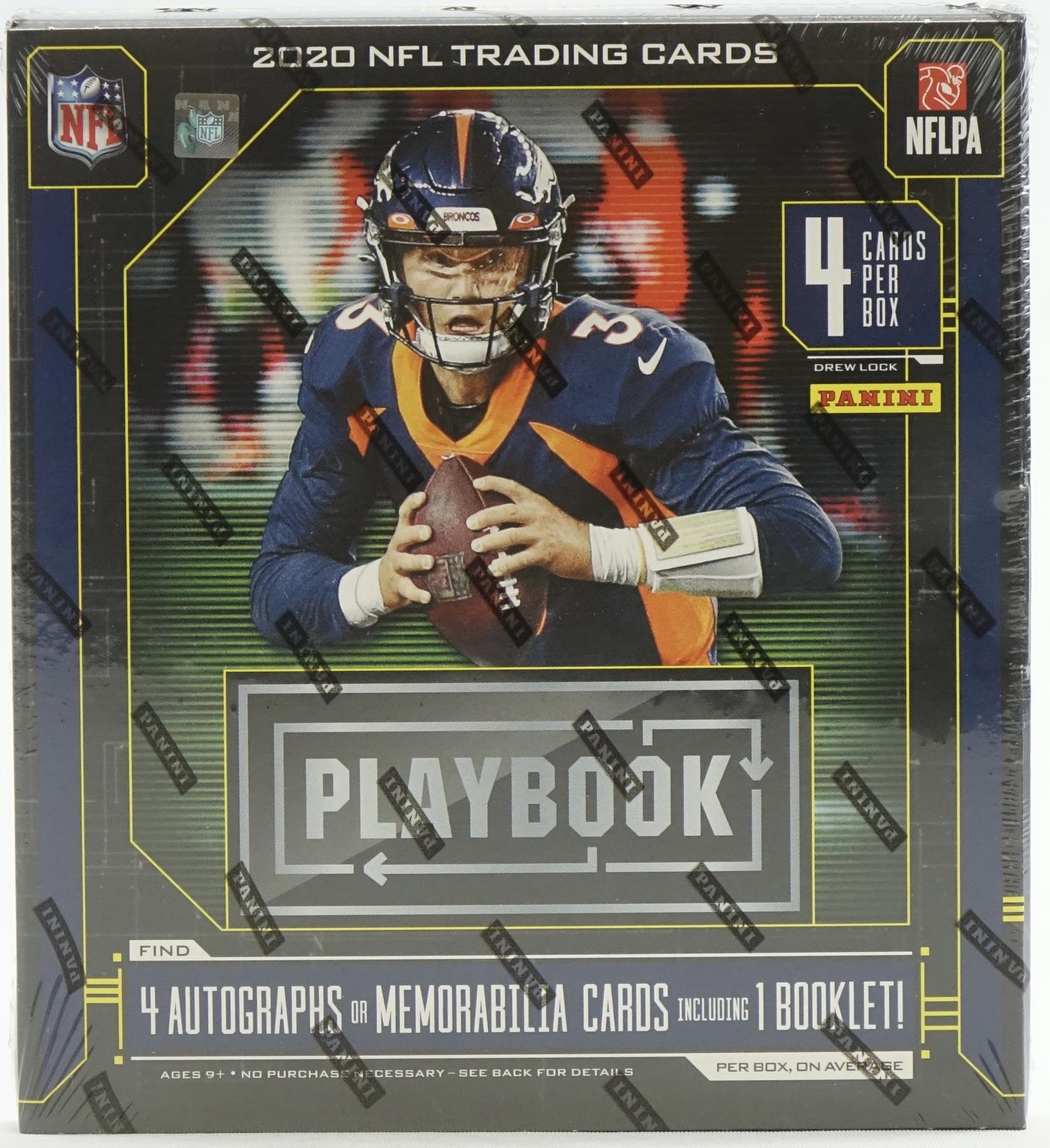 2022 Panini Playbook Football Showcases Booklets, Autographs