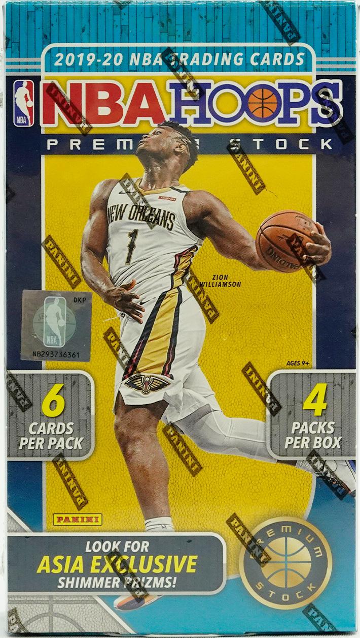 2019/20 Panini Hoops Premium Stock Basketball Tmall Hobby Box | DA 