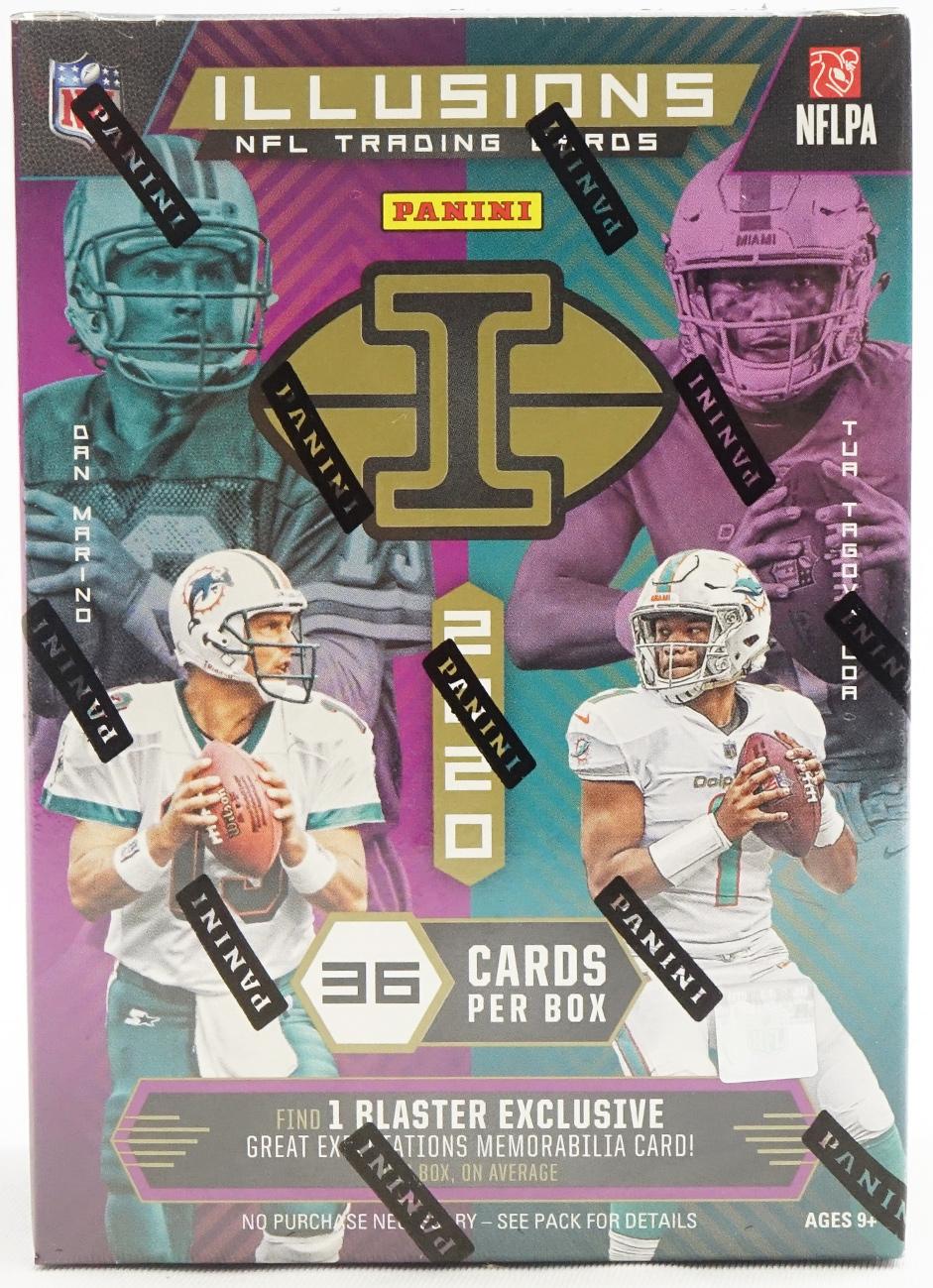 2020 Panini Illusions Football 6 Pack Blaster Box DA Card World 2020 Panini Illusions Football 6 Pack Blaster Box DA Card World