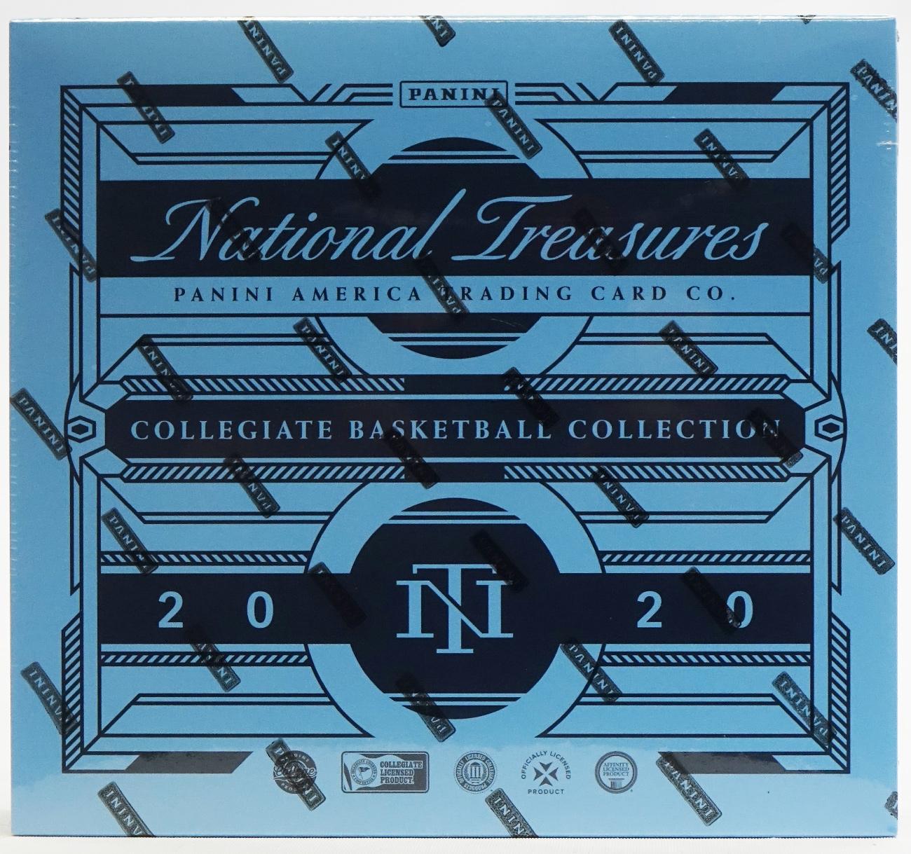 2020/21 Panini National Treasures Collegiate Basketball Hobby Box DA