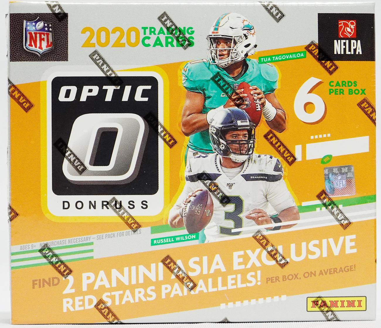 2020 Panini Donruss Optic Football Asia Tmall Hobby Box DA Card World