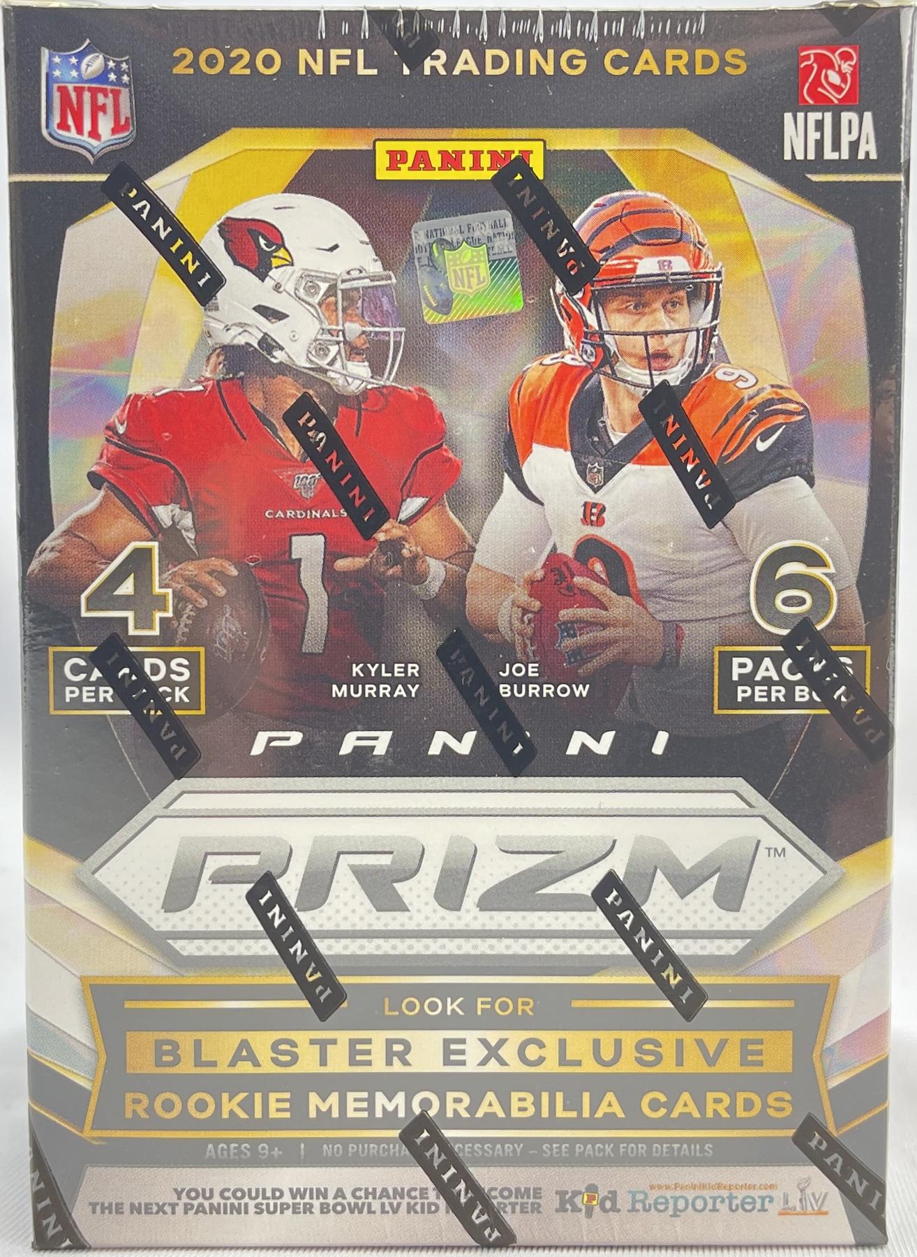 2021 Panini Prizm Football Trading Cards Blaster Box (6 packs/4cards per  pack)