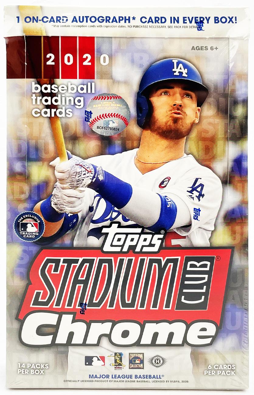 2020 Topps Stadium Club Chrome Baseball Hobby Box | DA Card World