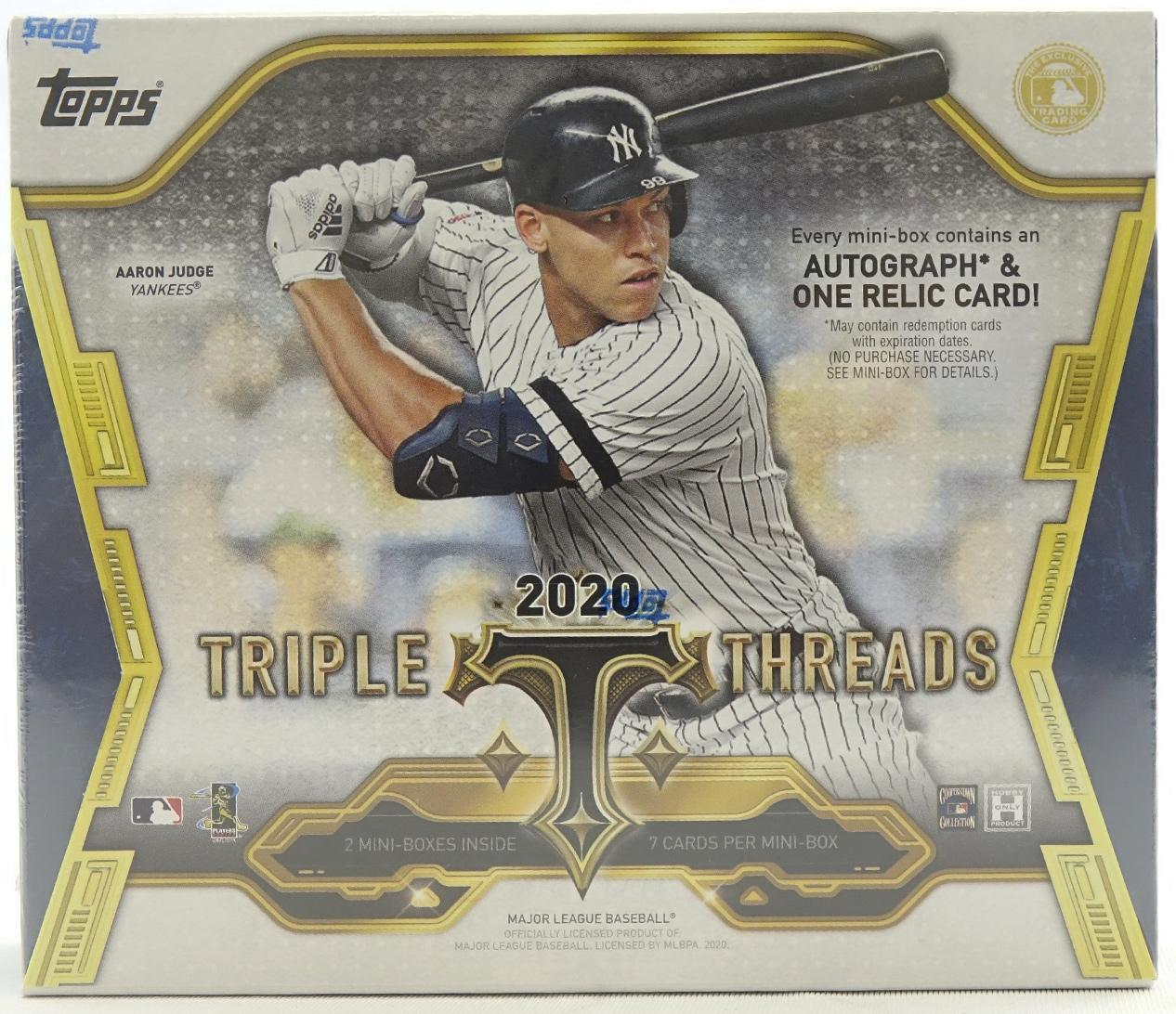 2020 Topps Triple Threads Baseball Hobby Box | DA Card World