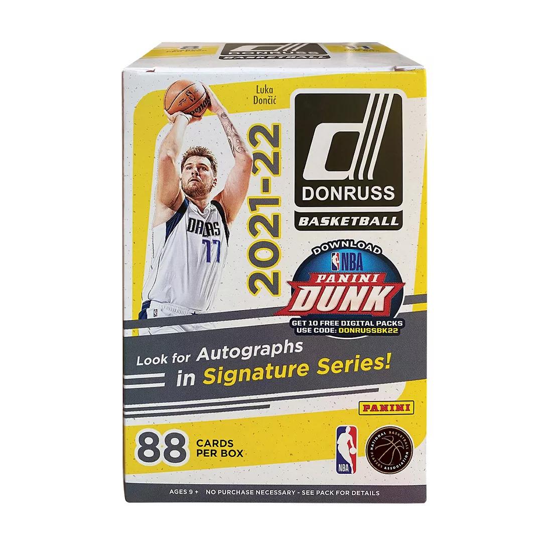 2021/22 Panini Donruss Basketball 11-Pack Blaster Box (Orange And ...