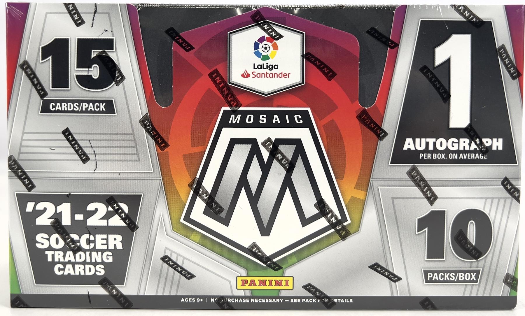 2021/22 Panini Mosaic LaLiga Soccer Hobby Box | DA Card World