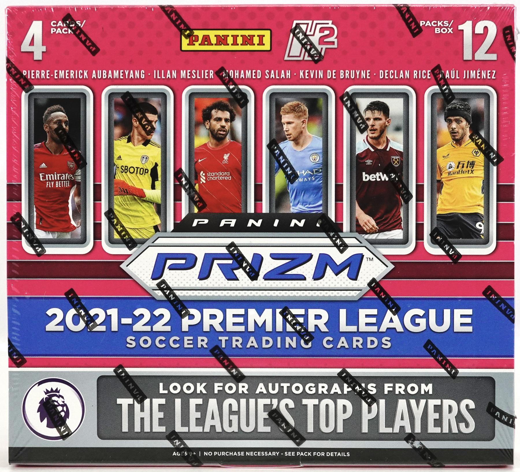 2021 22 Panini Prizm Premier League Epl Soccer H2 Box Da Card World