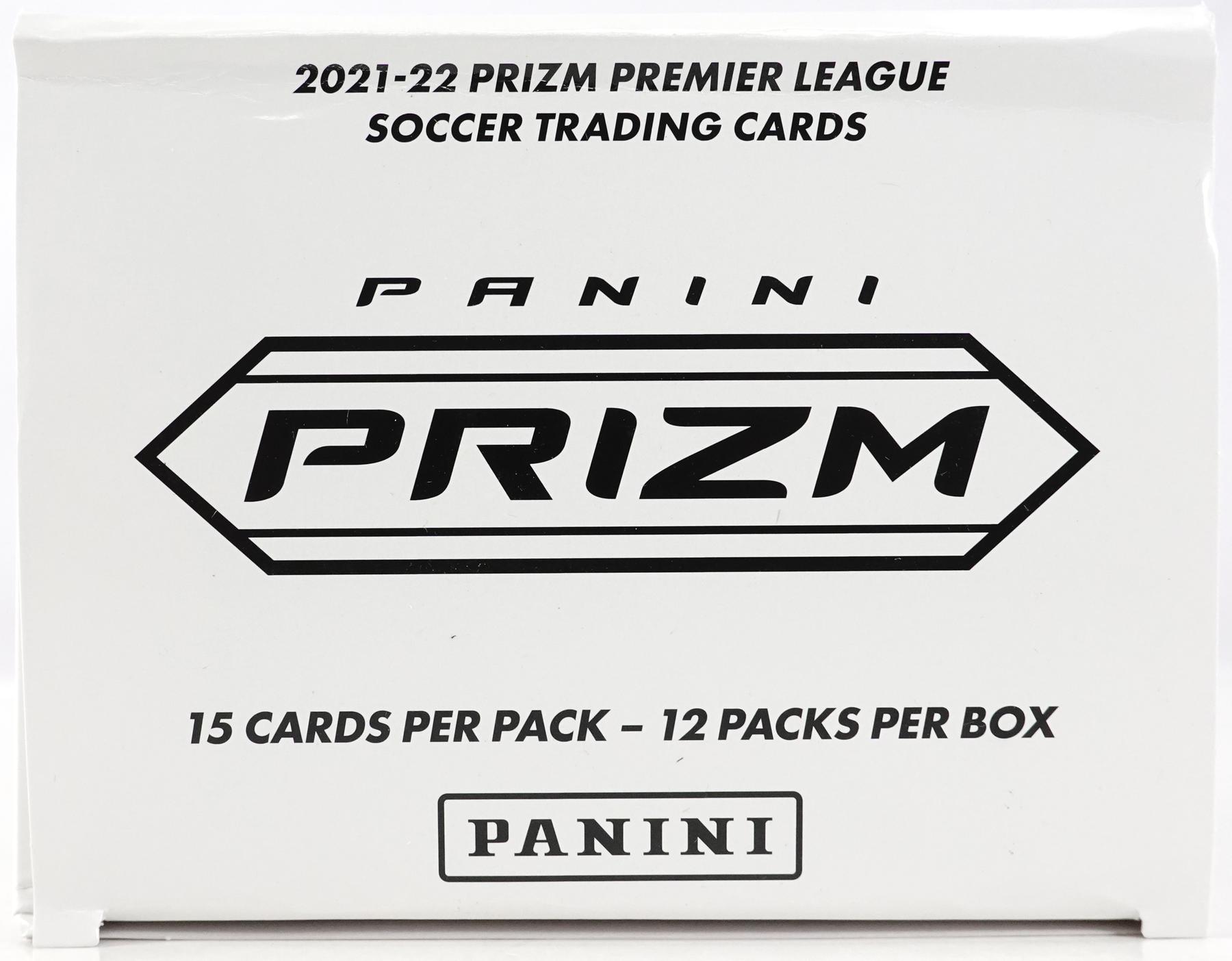 2021 22 Panini Prizm Premier League Epl Soccer Jumbo Value 12 Pack Box