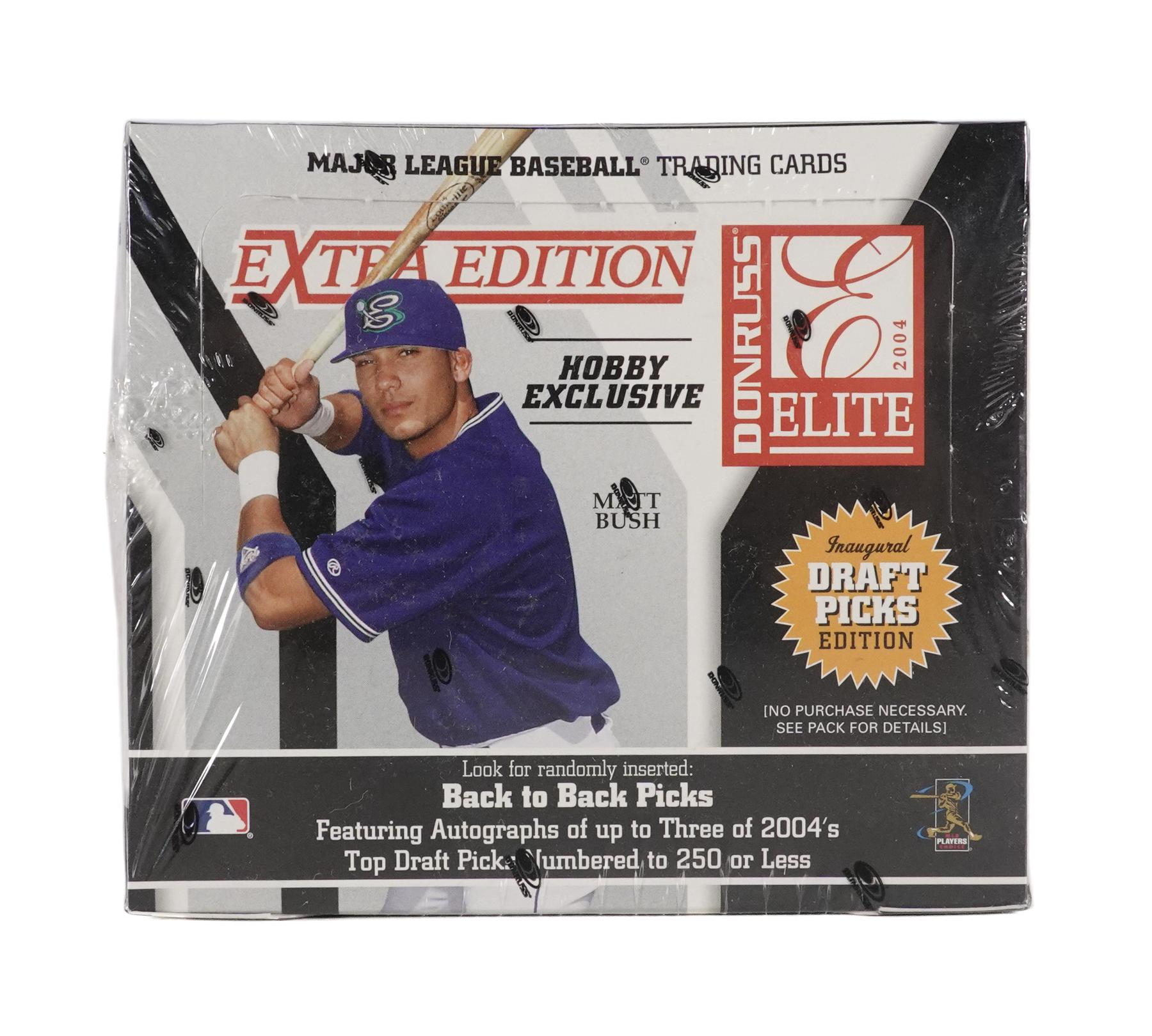 2004 Donruss Elite Extra Edition Baseball Hobby Box