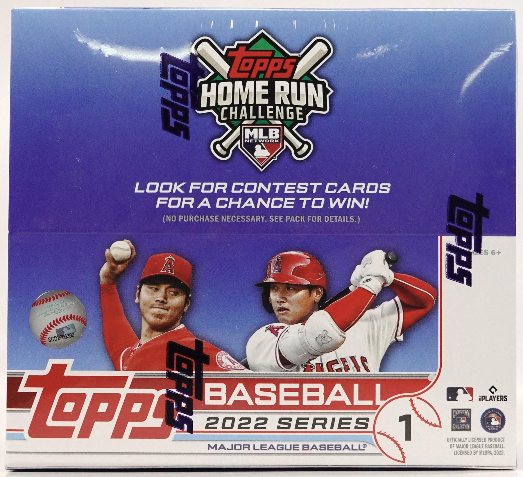 2022 Topps Series 1 Baseball 24Pack Retail Box DA Card World