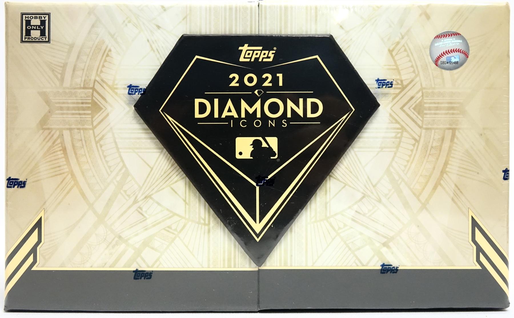 2021 Topps Diamond Icons Baseball Hobby Box DA Card World