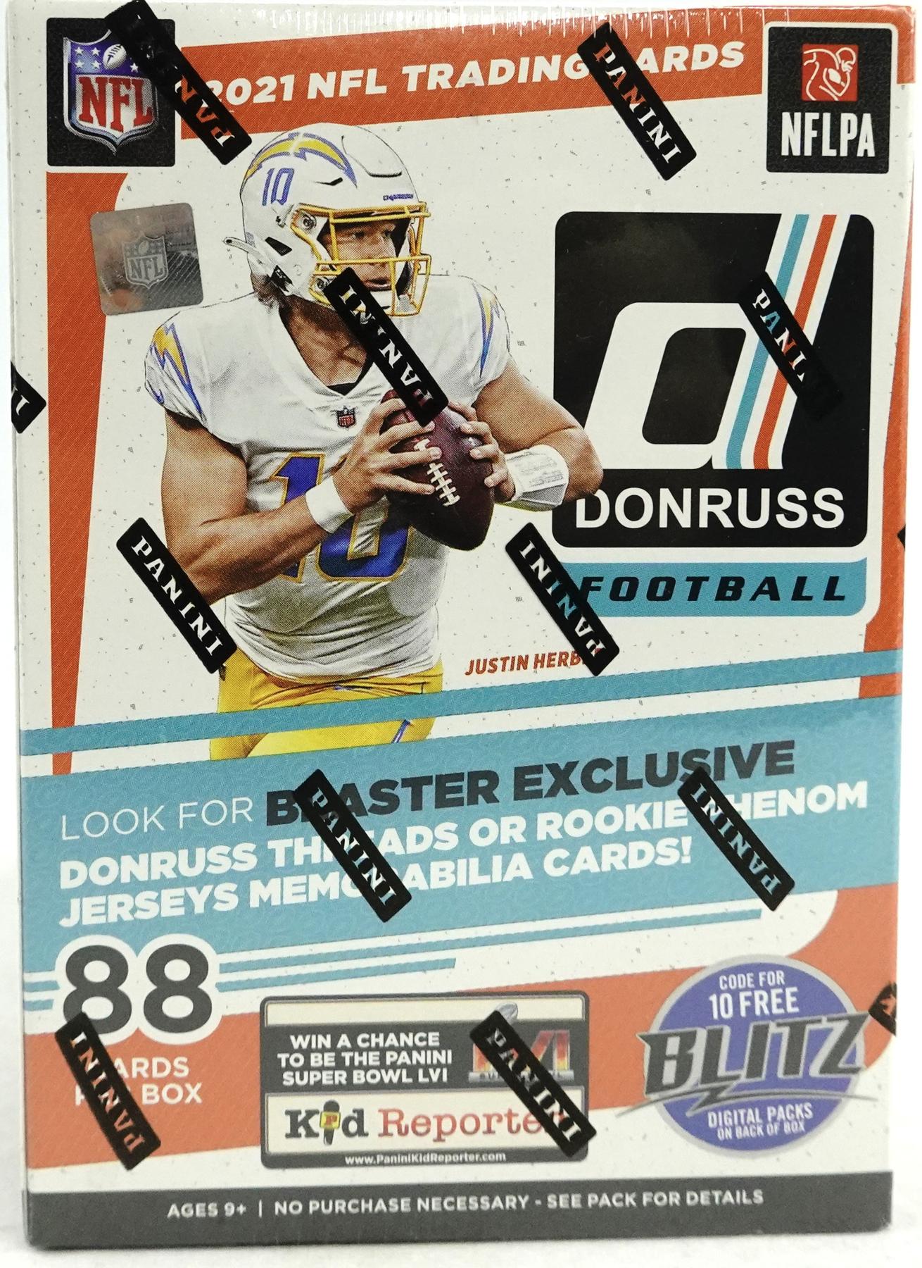 2021 Panini Donruss Factory Set Football Hobby - Legends Fan Shop