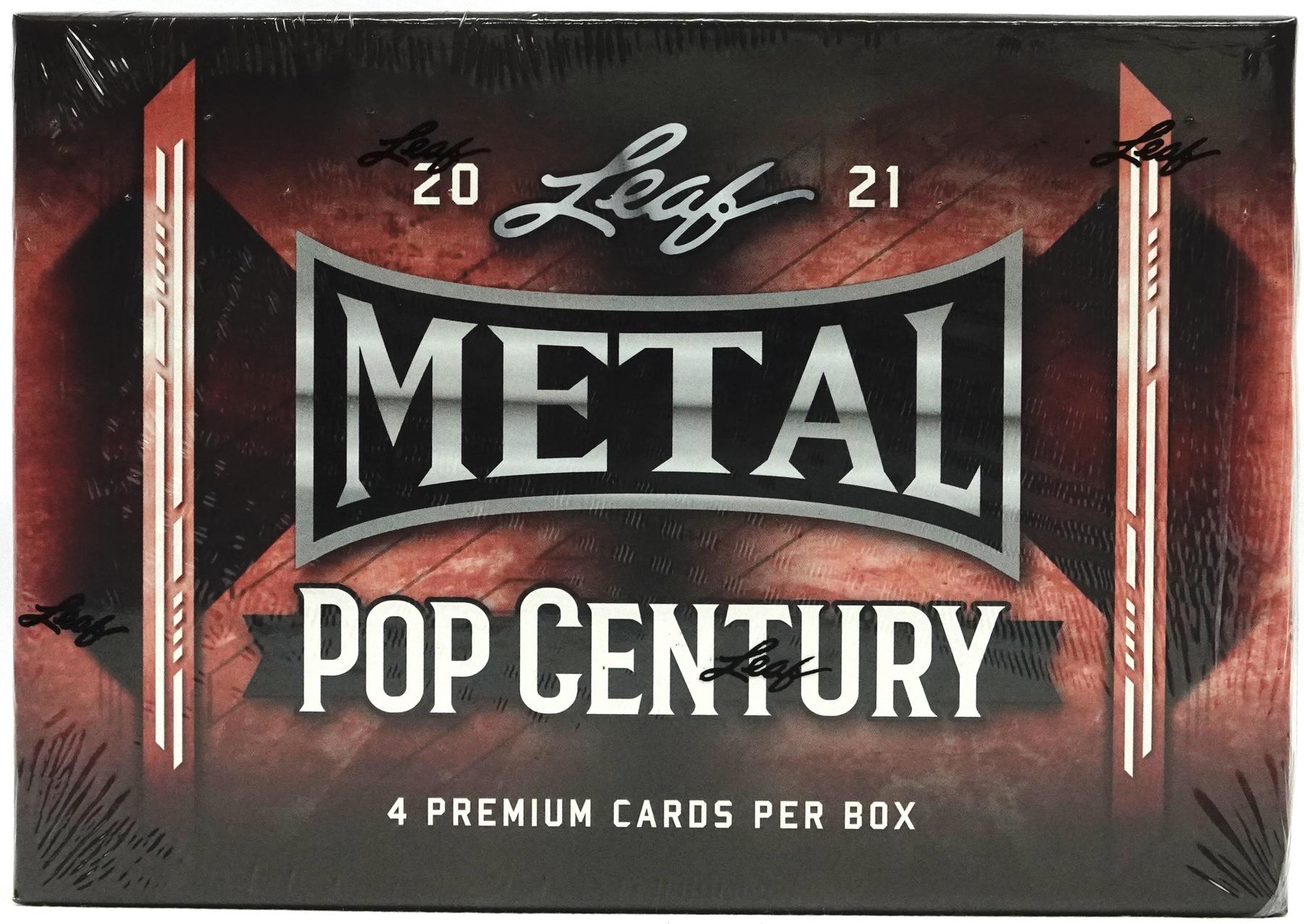 2021 Leaf Metal Pop Century Hobby Box | DA Card World