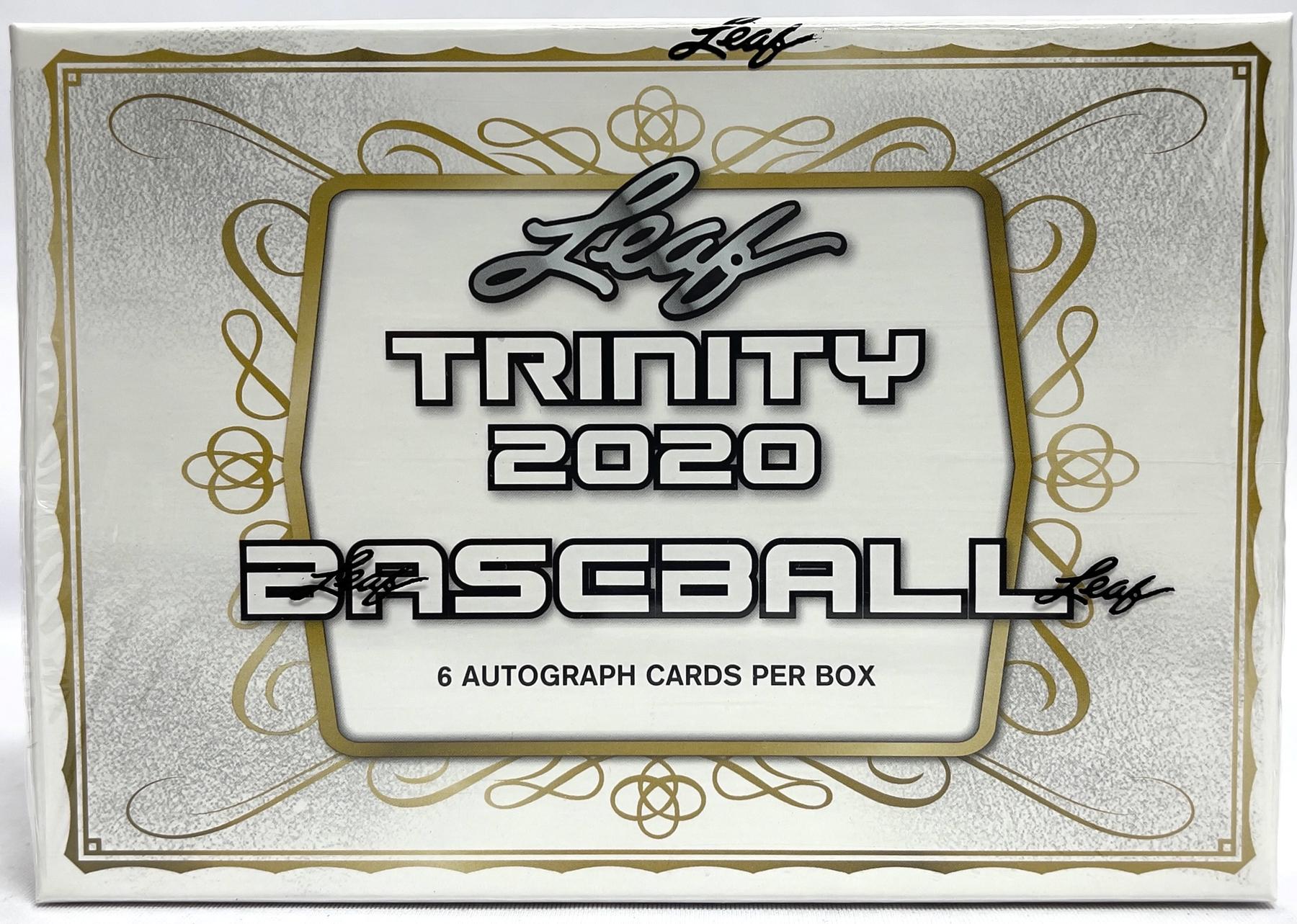 2020 Leaf Trinity Baseball Hobby Box DA Card World