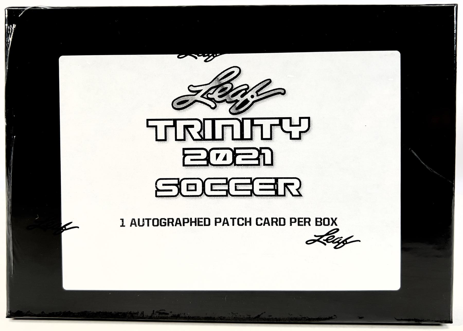 2021 Leaf Trinity Soccer Hobby Box | DA Card World