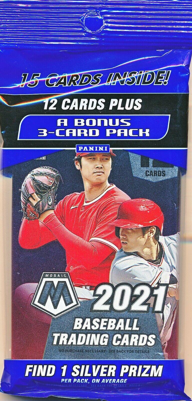 2021 Panini Mosaic Baseball Cello Multi Pack | DA Card World