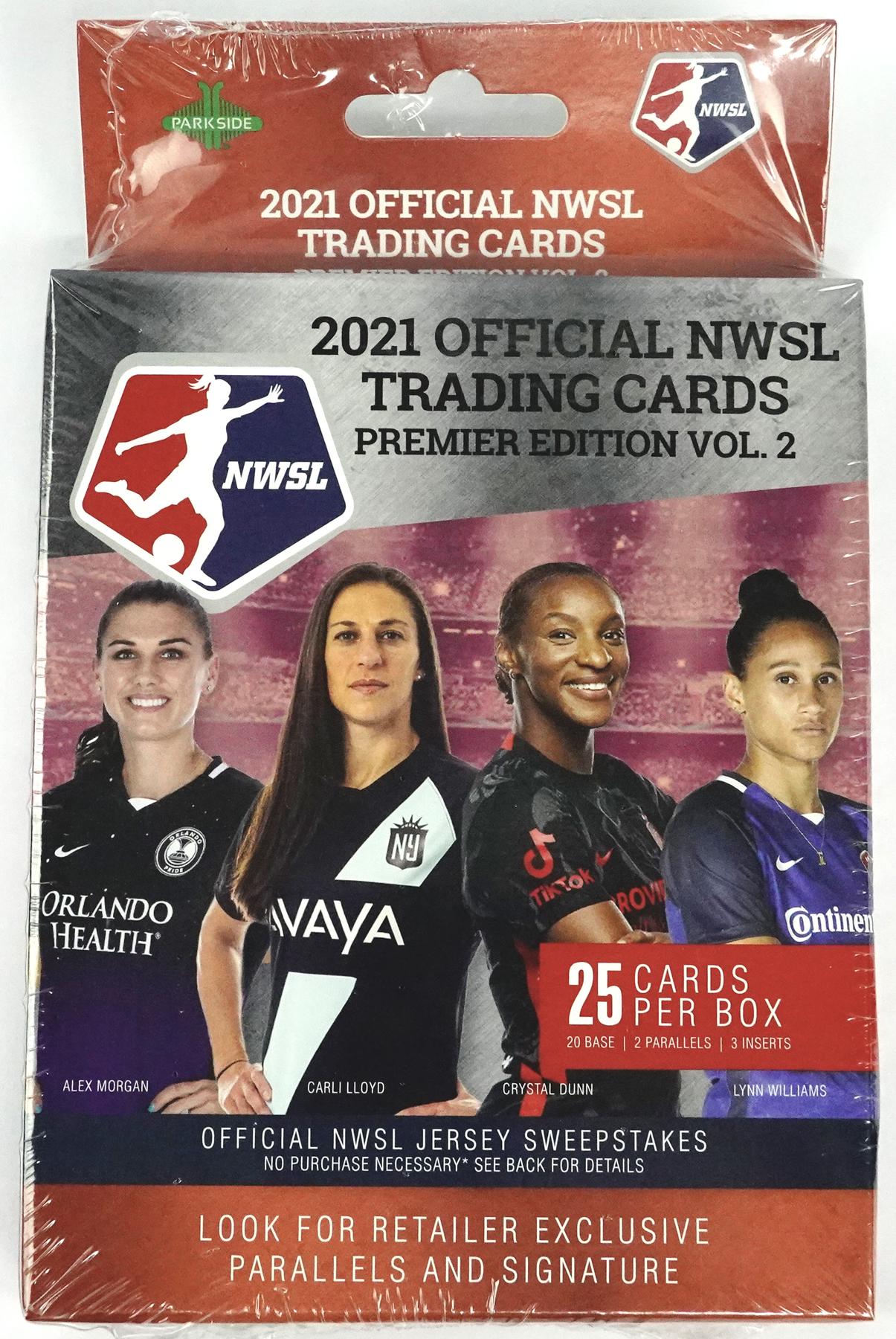 Washington Spirit NWSL 2021 Premier Edition Trading Cards from Parkside