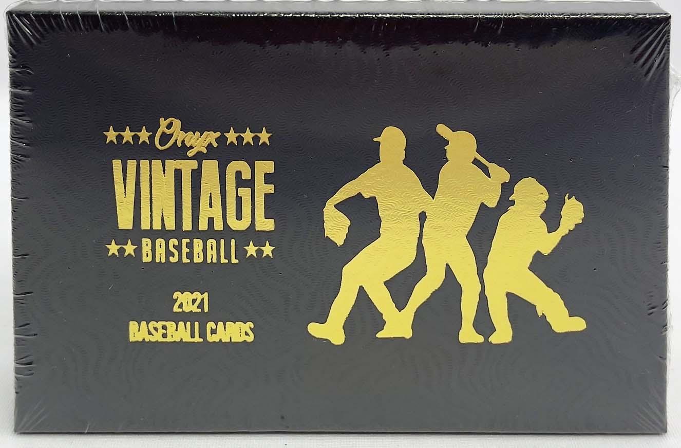 2021 Onyx Vintage Baseball Hobby Box (Reed Buy) | DA Card World