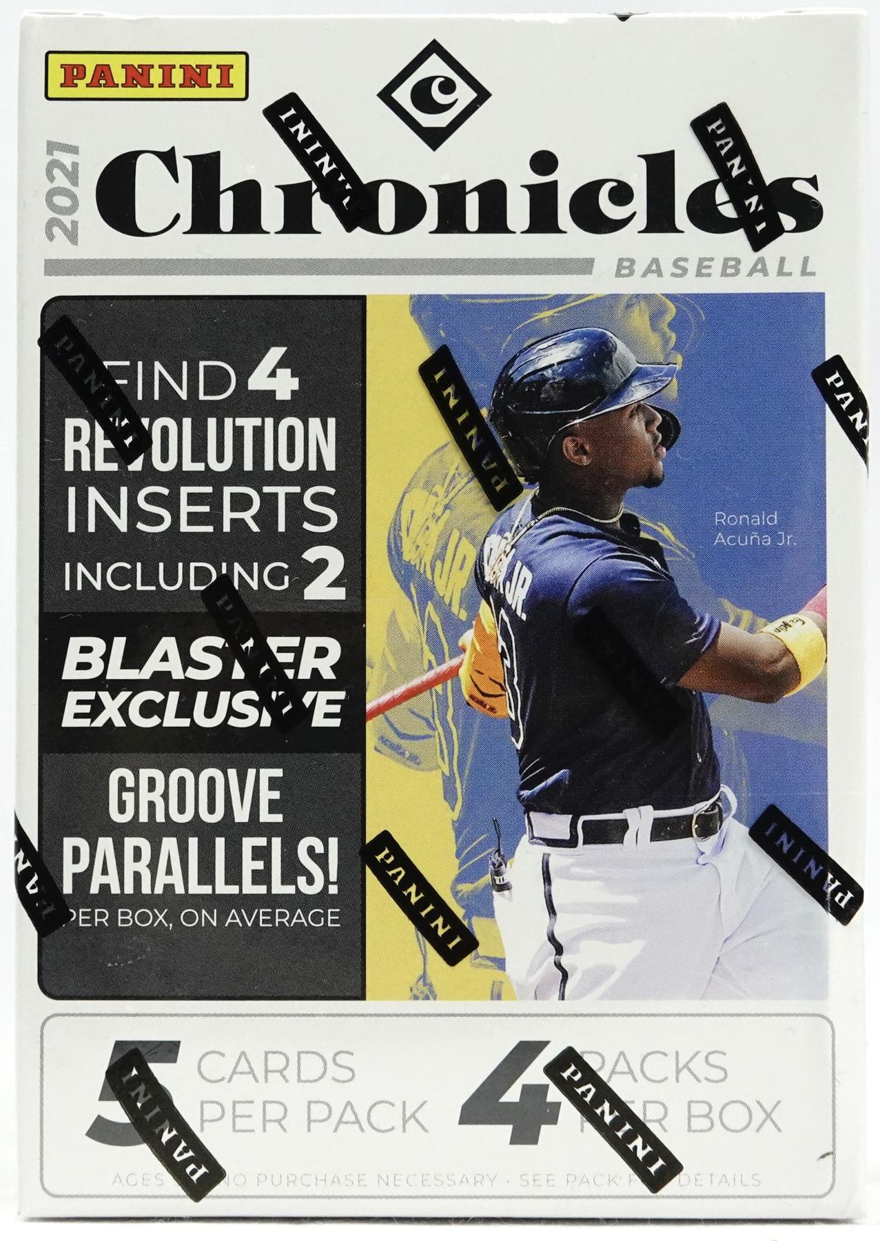 2021 Panini Chronicles Baseball HOBBY box 6 pks/bx