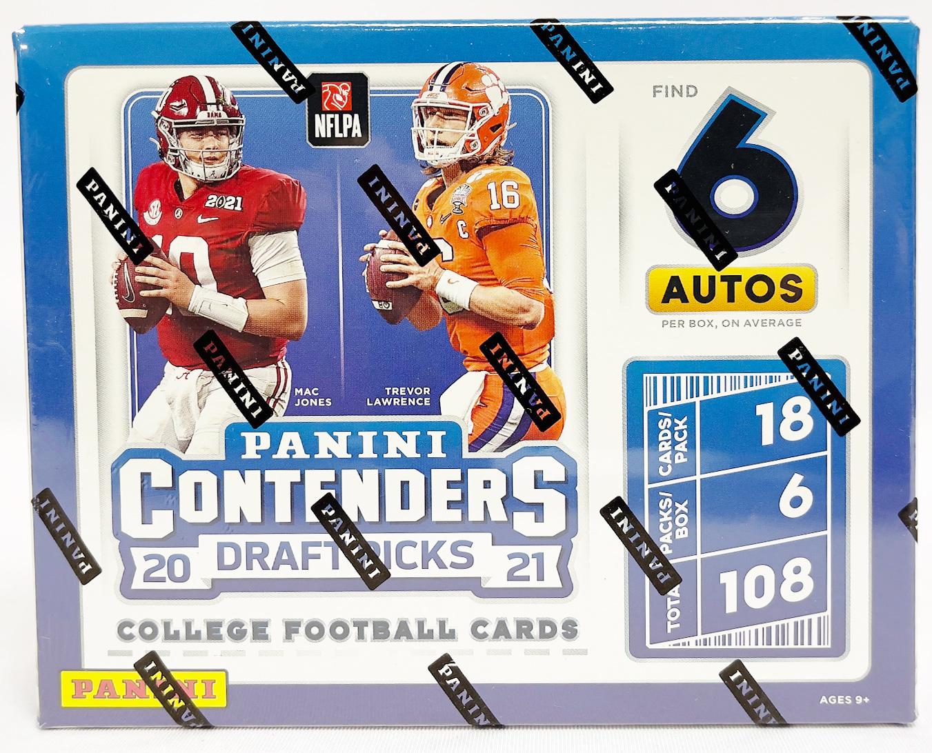 panini contenders draft picks 2021