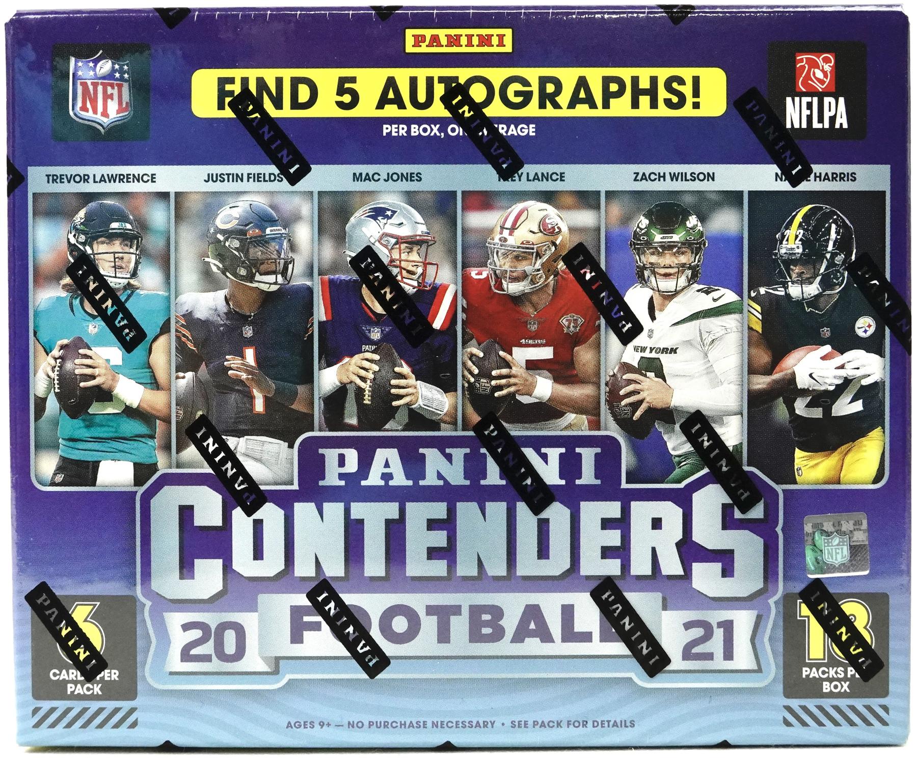 2021 Panini Contenders Football 1st Off The Line FOTL Hobby Box DA 2021 Panini Contenders Football 1st Off The Line FOTL Hobby Box DA