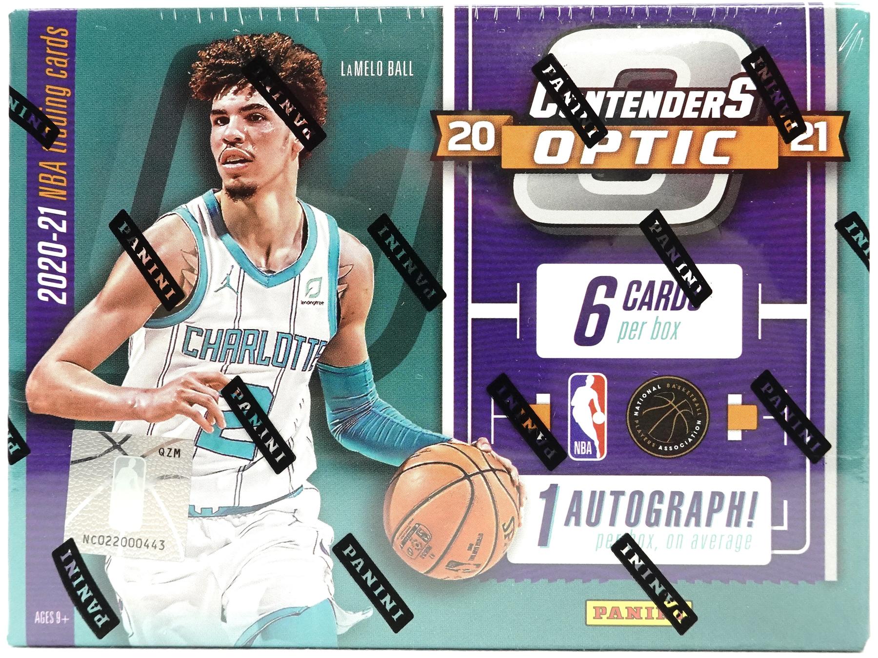 2020/2021 Panini Contenders Nba Basketball Sealed 40 Card Blaster Box -  Look For Lamelo Ball Wiseman Rookie and Autograph Cards