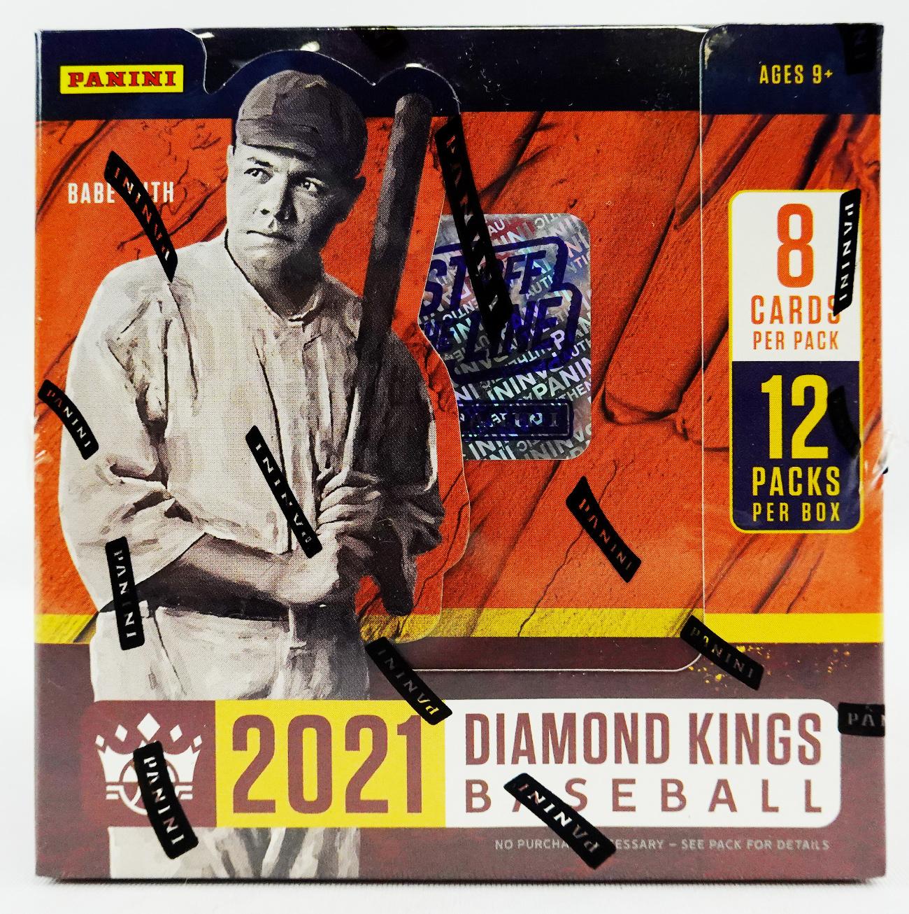 2021 Panini Diamond Kings Baseball 1st Off The Line FOTL Hobby Box 