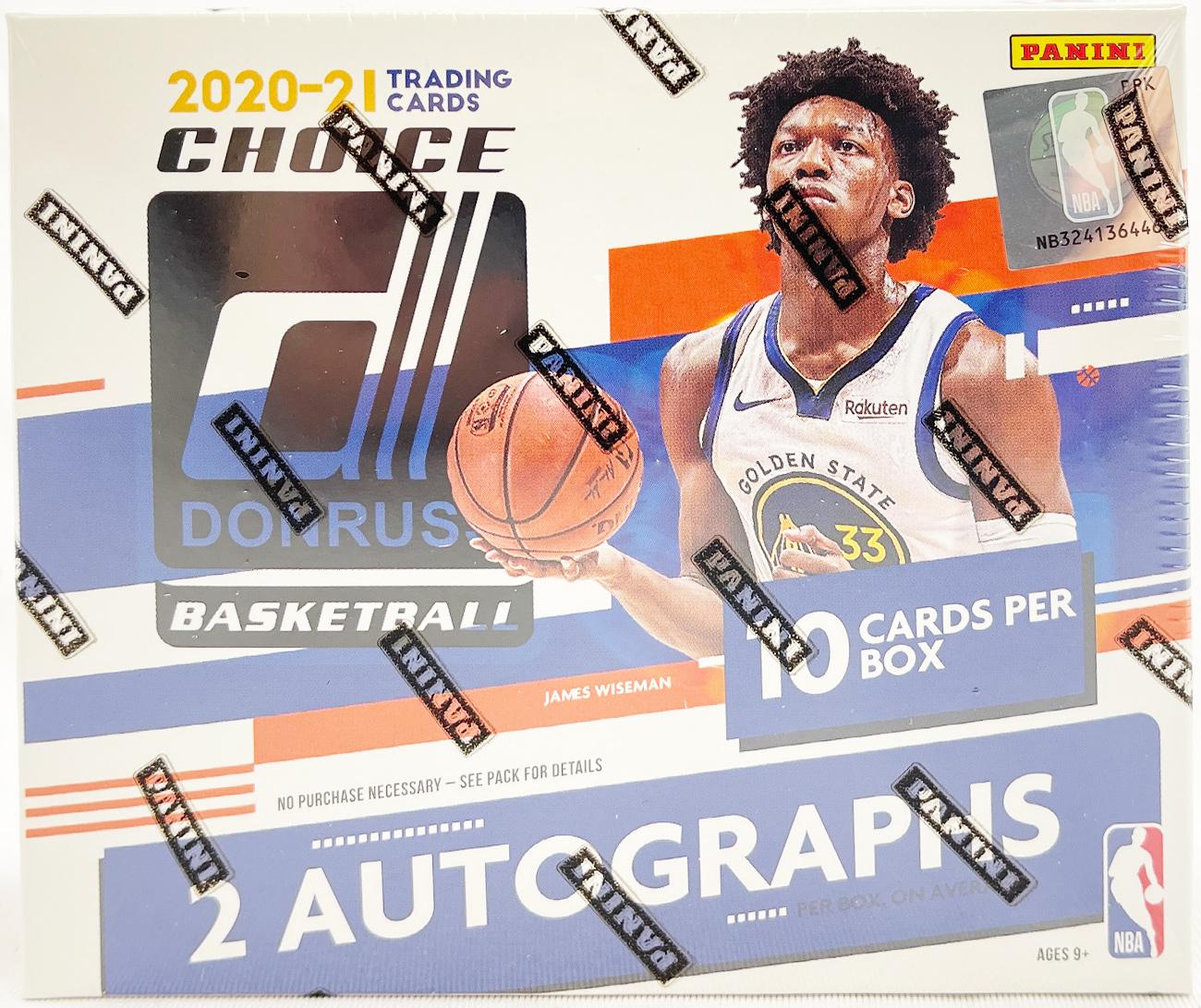 2020/21 Panini Donruss Choice Basketball Hobby Box | DA Card World