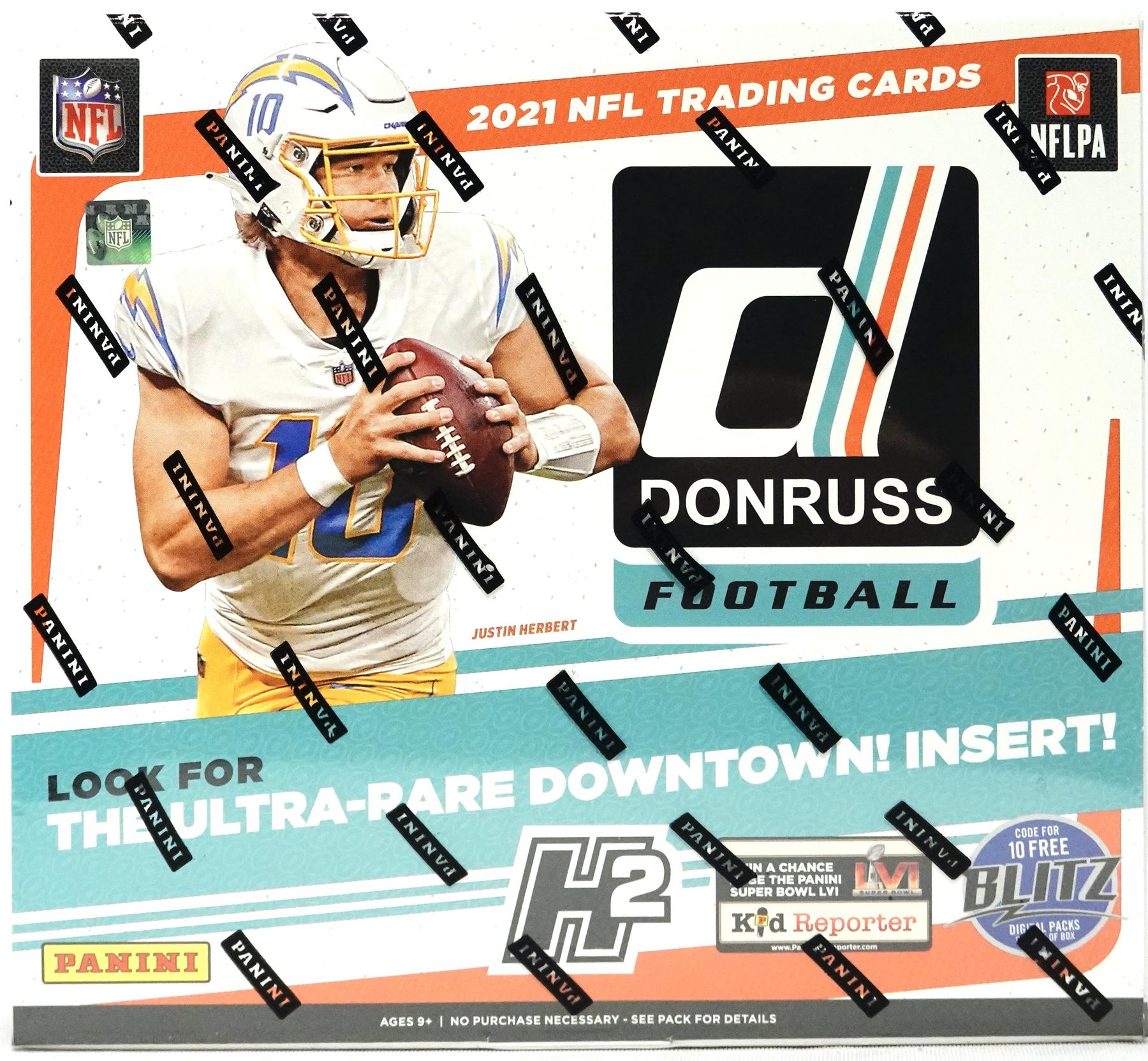 2021 Panini Donruss Football H2 Hobby Hybrid Box